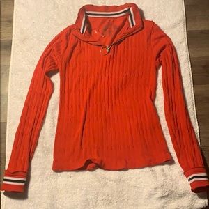 Love - Red Tight Long Sleeve Shirt